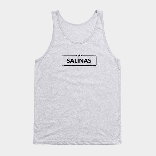 Salinas City, Monterey County, California, USA Tank Top by ShopBuzz